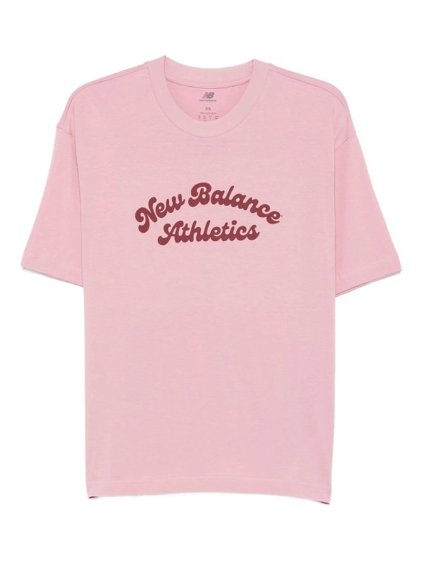 New Balance 标志印花棉T恤