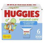 Huggies 好奇宝宝湿巾1008片  清新香味 三层加厚 敏感肌适用