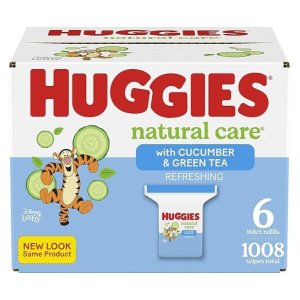 Huggies 好奇宝宝湿巾1008片  清新香味 三层加厚 敏感肌适用