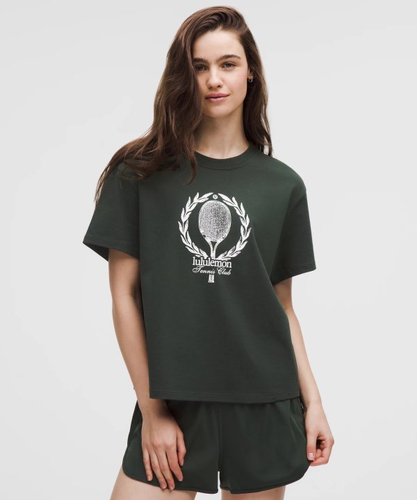 Tennis Club 休闲棉T恤