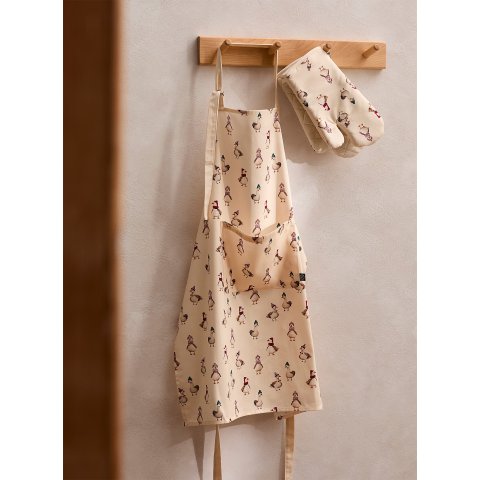 大鹅围裙+防烫手套