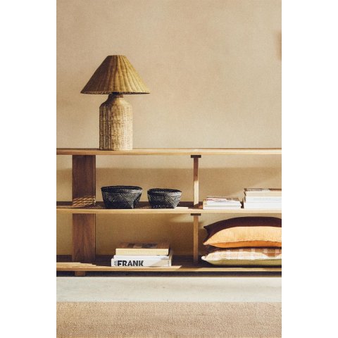 天然榆木3层置物架