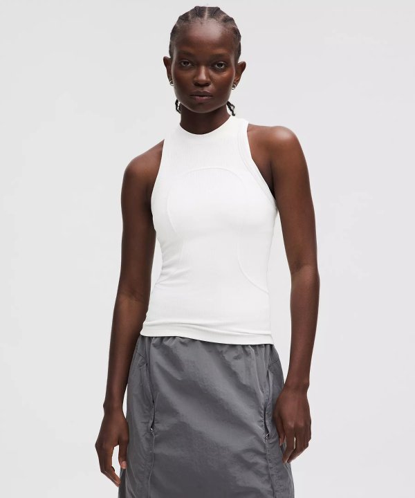 SLNSH 罗纹莫代尔背心