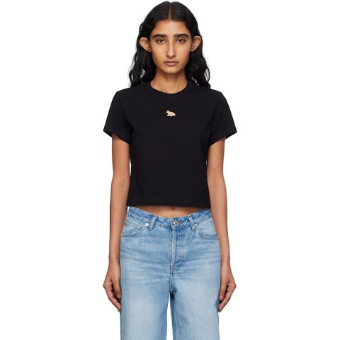 Black Baby Fox 宝宝T恤