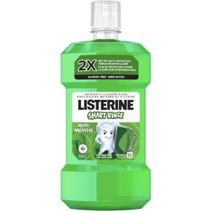 LISTERINE之前$6.93Smart Rinse 儿童含氟漱口水 500ml
