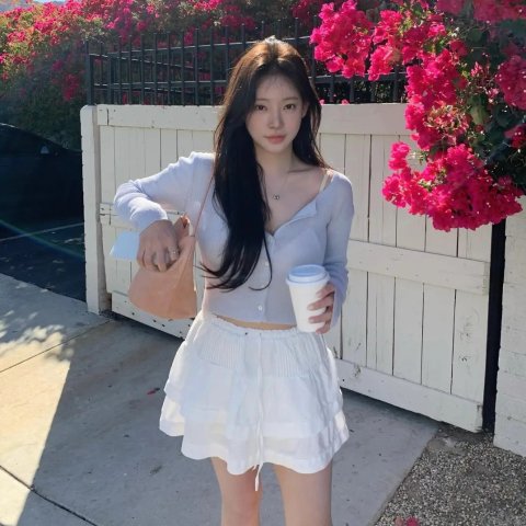 Roselle Eyelet迷你短裙