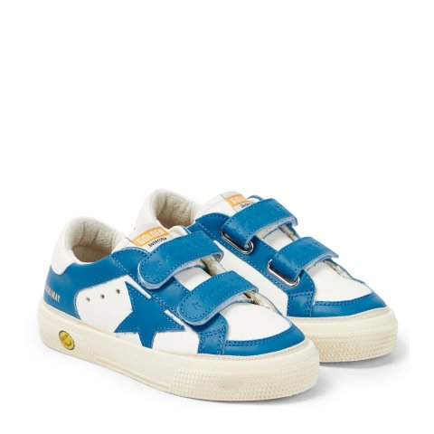 May School 皮革运动鞋