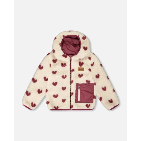 Reversible 酒红色夹克 L码