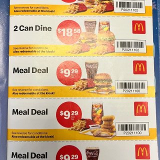 🍟麦当劳coupon回归❗早餐仅$5的G...