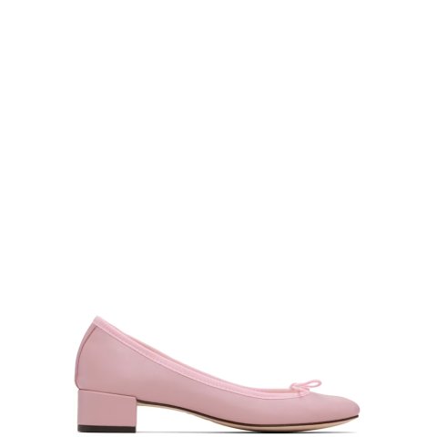 SSENSE Camille粉色高跟鞋