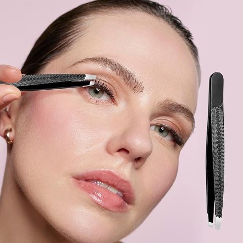 Precision 精密眉毛夹 不锈钢细头