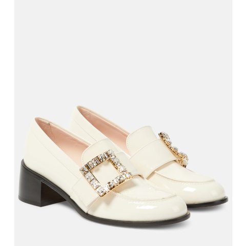 Roger VivierViv’ Rangers 漆皮乐福鞋