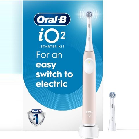 Oral-B iO2 电动牙刷入门套装（浅粉色）含2支刷头