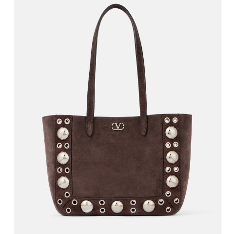 Valentino GaravaniNellcote 小号麂皮手提包