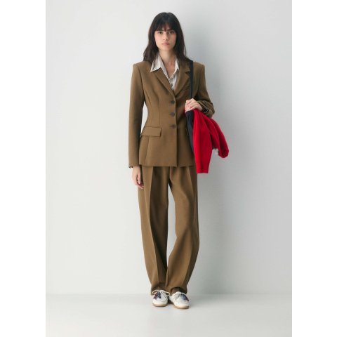 Ao光滑皮革船鞋