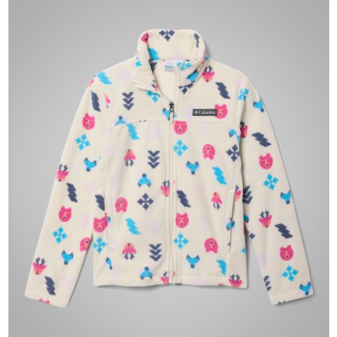 Columbia谁懂这种小印花！Castle Dale印花抓绒外套