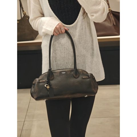 Empire Carryall手袋 34英寸真皮