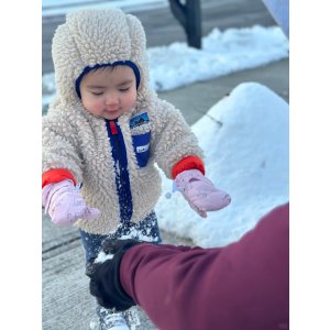 Retro-X 儿童连帽抓绒