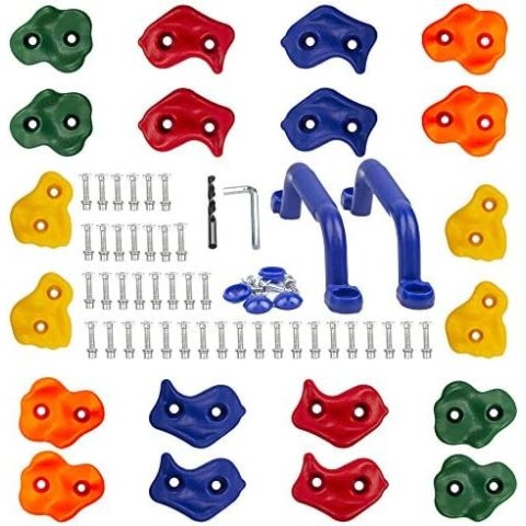 KINSPORY 儿童攀岩石 20件 彩色