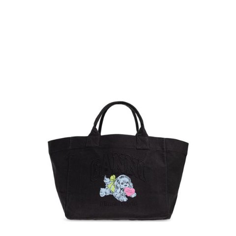 GanniLogo 刺绣手提包