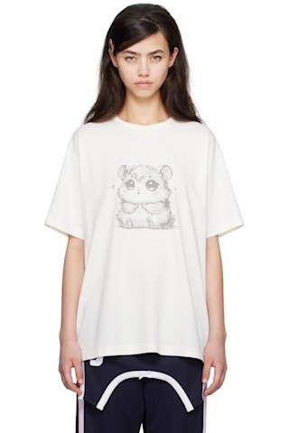 I'm Sorry by Petra Collins 白色宽松T恤