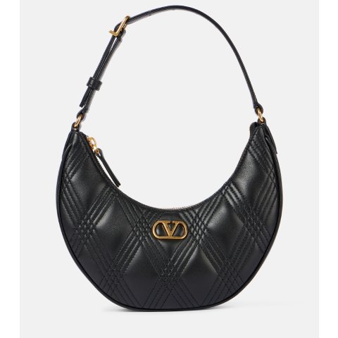 Valentino GaravaniQuiltie 67 Mini 皮革单肩包