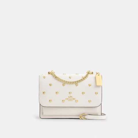 Klare 单肩包 爱心铆钉