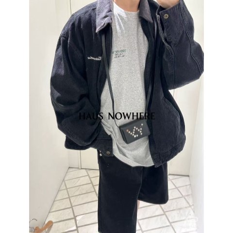 open yy 钉饰钱包包