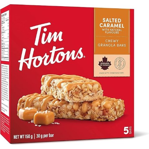 Tim Hortons 焦糖燕麦棒 5支