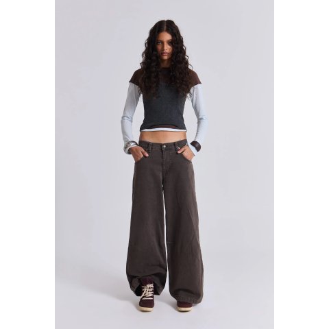 Colossus 牛仔裤 棕色款