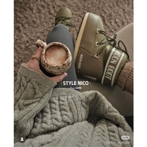 Icon 低帮尼龙靴 卡其色