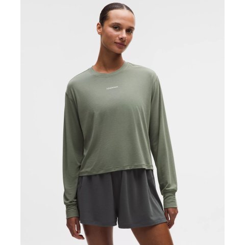 Jersey 长袖训练字母T恤