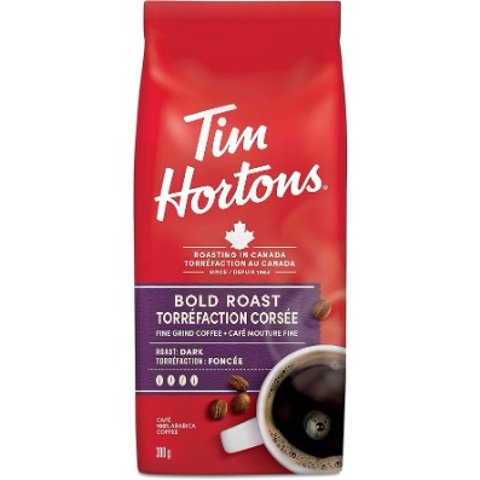 Tim Hortons Bold Roast 深烘细研磨咖啡粉 醇厚提神