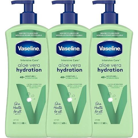 Vaseline Intensive Care 润肤乳 600mL 3瓶