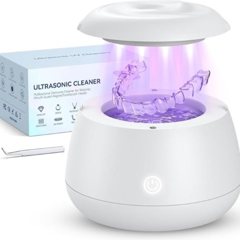 TEBAL 52kHz 超声波牙套清洗机（250ml）牙套/首饰通用