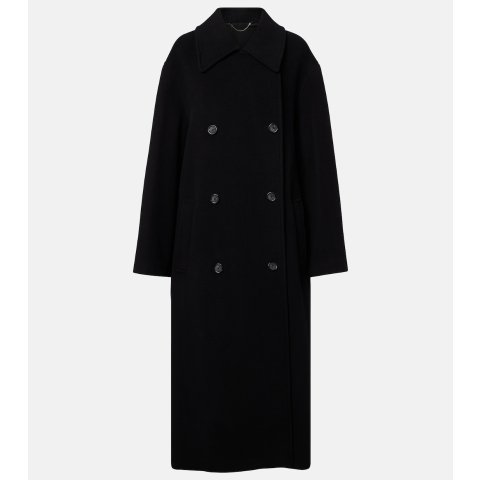 Toteme双排扣羊毛大衣