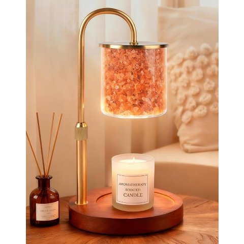 喜马拉雅粉盐融蜡灯