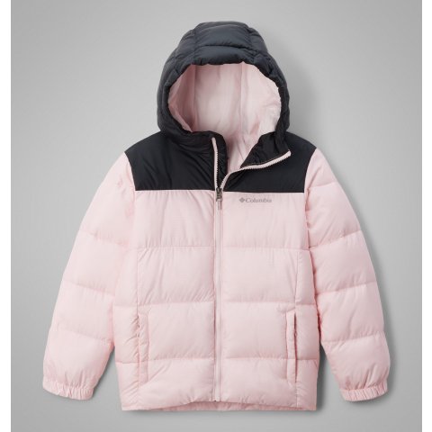 Columbia粉嘟嘟的泡芙 XL/L码都有Puffect连帽大童夹克