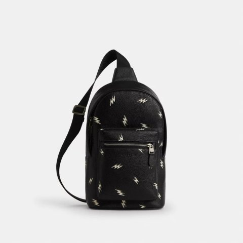 West Pack 闪电图案背包