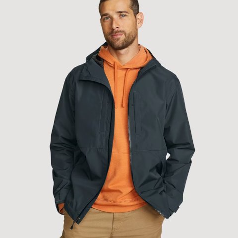 Seaward 男士防水连帽夹克