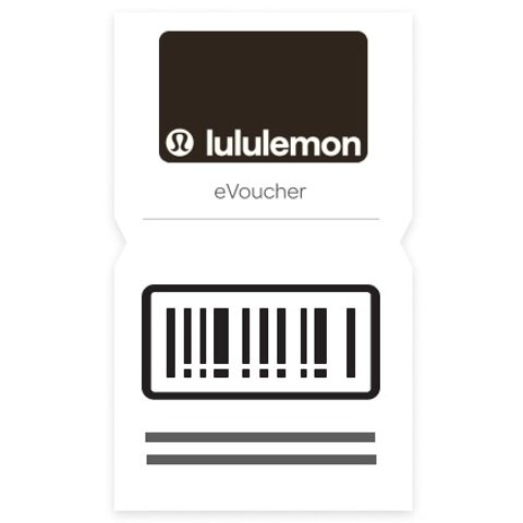 Lululemon425积分兑(原475积分) 电子礼品卡 $50