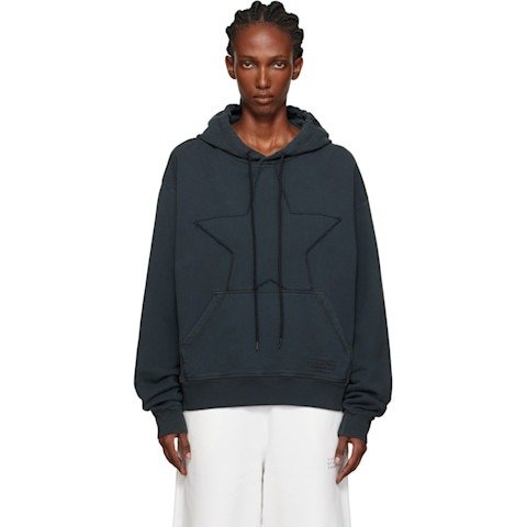 Black Star 连帽卫衣 黑色