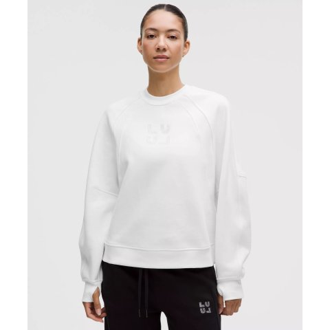 Scuba 珠饰宽松卫衣