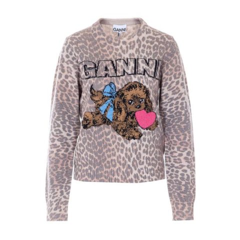 GanniLeopard 豹纹幼犬毛衣