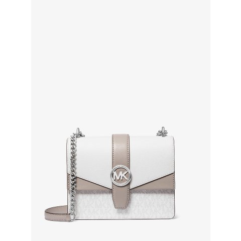 Greenwich 小号拼色单肩包