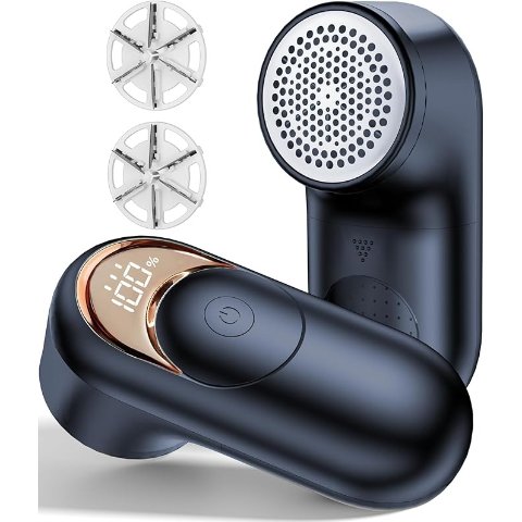 Fabric Shaver 6叶片黑色 USB-C充电