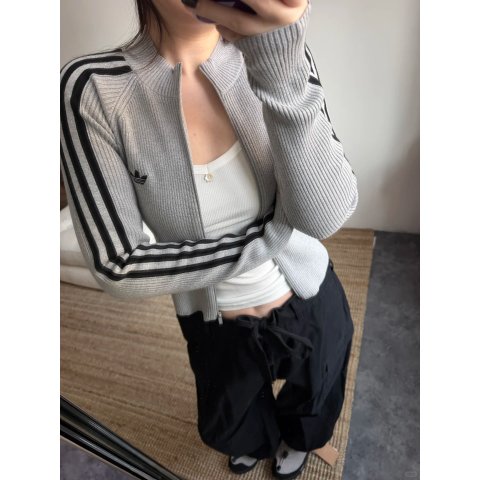 Adicolor 修身针织夹克