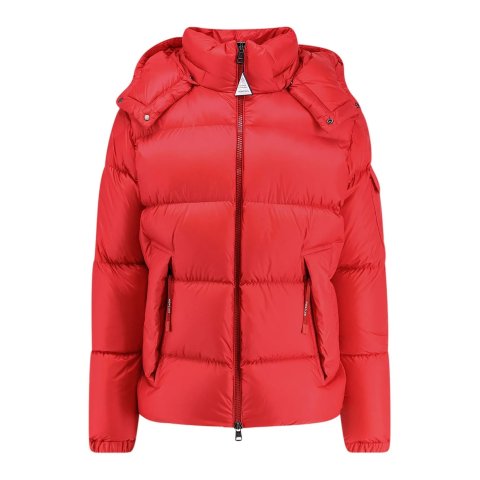 Moncler 连帽羽绒夹克 徽标贴