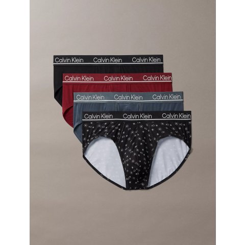 超细纤维平角内裤 4件装