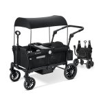 ELEMARA 折叠婴儿全地形Wagon推车 可拆顶棚